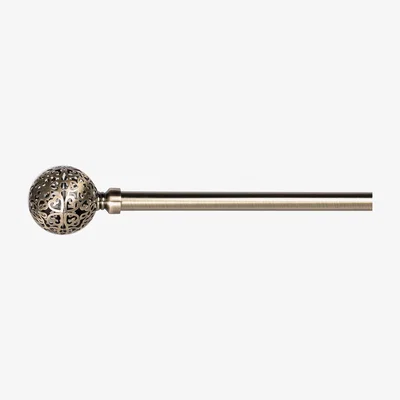 The Range Henley Steel Extendable Curtain Pole  - Bronze / 120 - 210 cm