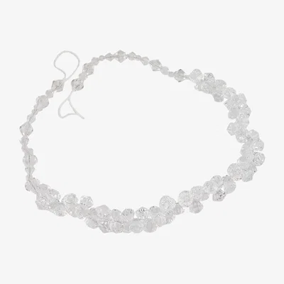 The Range Acrylic Cluster Tieback - White