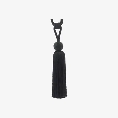The Range Beaded Body Tieback - Black