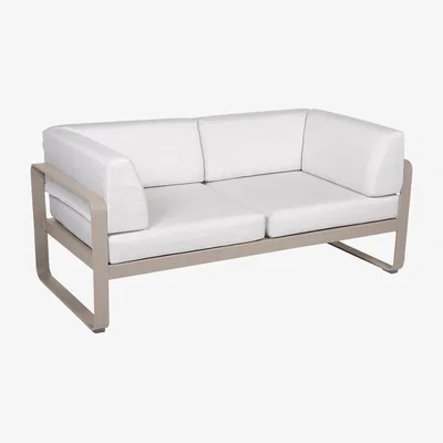 Amara Fermob - Bellevie Garden 2 Seater Sofa - Nutmeg