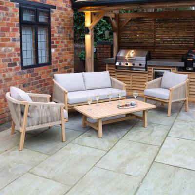 Dunelm A.Mir 4 Seater Outdoor Double Lounger Set