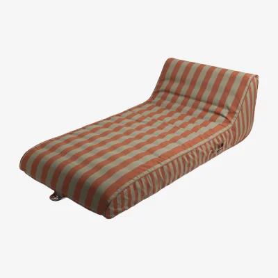 Nordic Nest Garden Glory Garden Glory floating sunbed Eucalyptus green-terracotta 85x168.5 cm