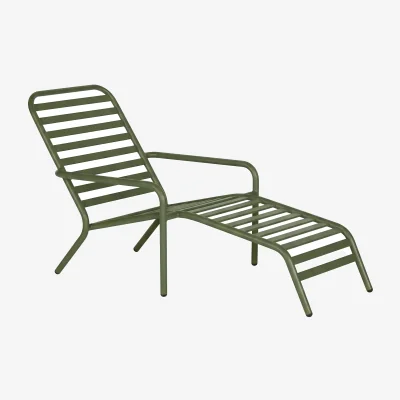 Nordic Nest 1898 Messina sun lounger Moss green