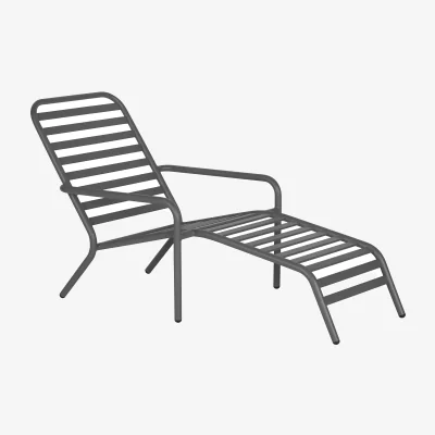 Nordic Nest 1898 Messina sun lounger Anthracite