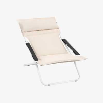 Nordic Nest Lafuma Transabed sun lounger Argile Beige