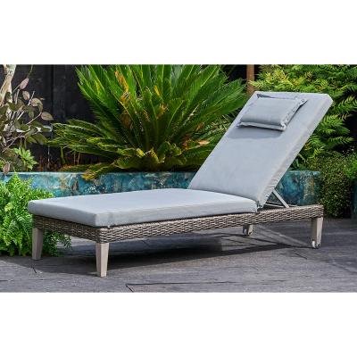 Out & Out Original Copenhagen Sun Lounger –Grey