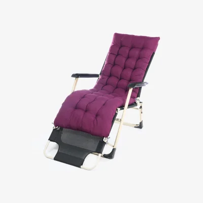 The Range Sun Lounger Garden Chair Cushion Pad - Purple