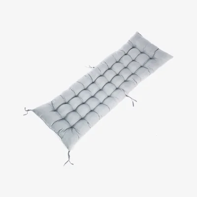The Range HomeScape Sun Lounger Outdoor Cushion with Side Ties - Grey