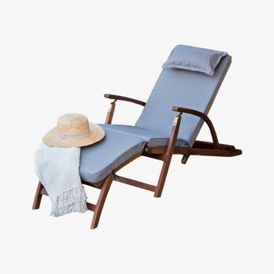 The Range Outdoor Replacement Sun Lounger Cushion - Grey