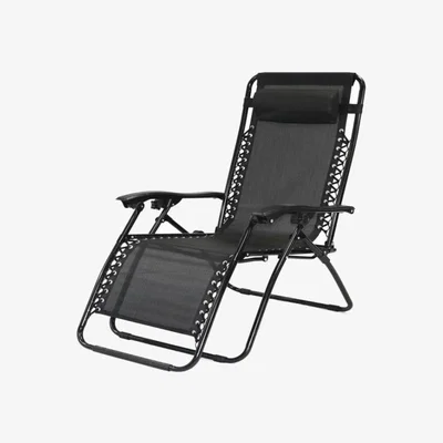 The Range Grey Zero Gravity Garden Relaxer Chair - Grey
