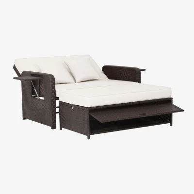 The Range Outdoor Rattan Daybed Set