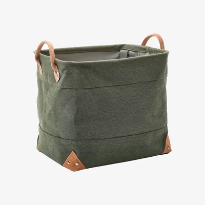 Amara Lubin Storage Basket - Sage Green - Large