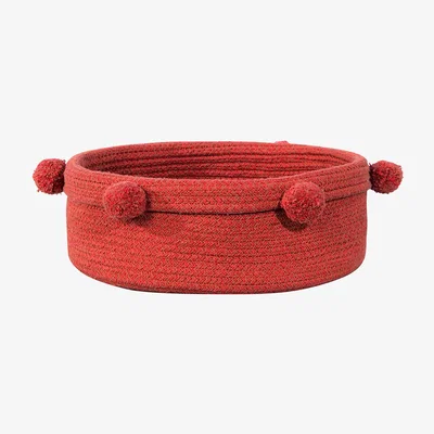 Amara Lorena Canals - Tray Basket - Brick Red