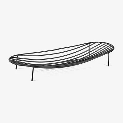 Amara Serax - Bread Basket Nana - Black - 45x14.5cm