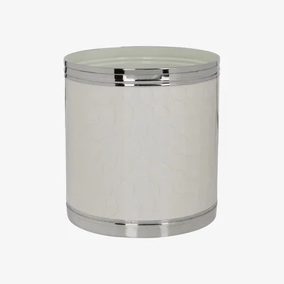 Amara Luxe - Ivory & Nickel Waste Bin