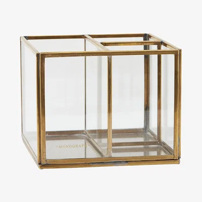 Amara Monograph - Brass Storage Box