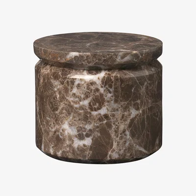 Amara Blomus - Pesa Marble Storage Box - Brown