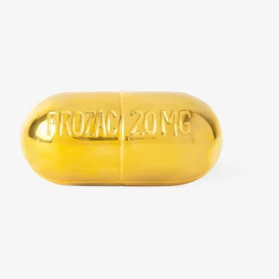 Amara Jonathan Adler - Prozac Pill Box - Brass