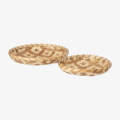Amara Pedro Bamboo Baskets- Set of 2