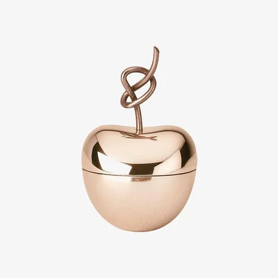 Amara GHIDINI 1961 - Knotted Cherry Trinket Box - Rose Gold - Small
