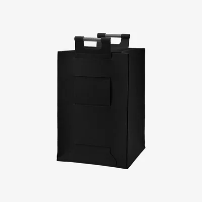 Amara Luz Recycled Storage Basket with Bamboo Handle