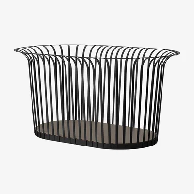 Amara MENU - Ribbon Basket - Black