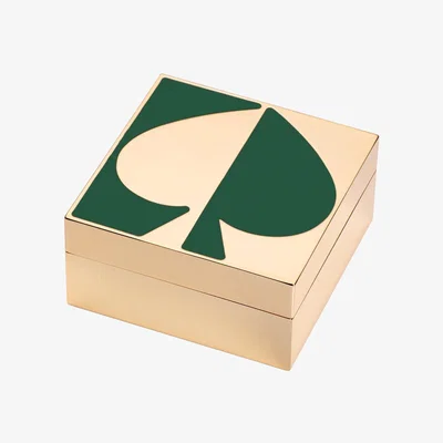 Amara kate spade new york - Spade Street Keepsake Box - Clover