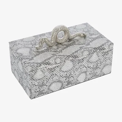 Amara Luxe - Snake Box - Silver