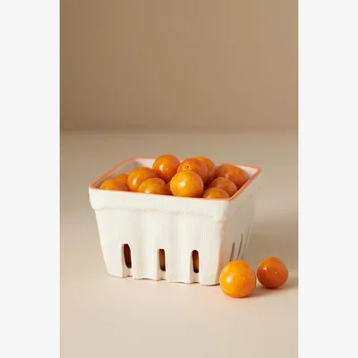 Anthropologie Linnea Large Berry Basket