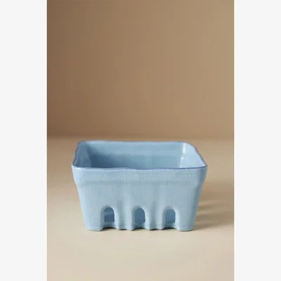 Anthropologie Linnea Medium Berry Basket
