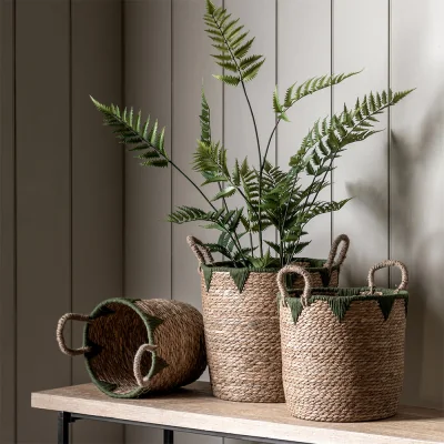 Arighi Bianchi Set of 3 Elgon Baskets