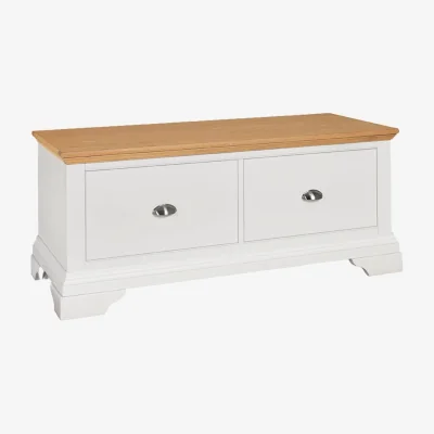 Arighi Bianchi Carrara Blanket Box