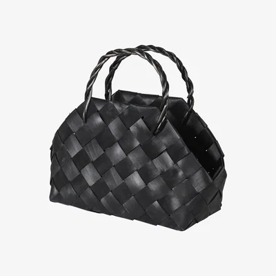 Barker and Stonehouse Black Magazine Basket | Barker & Stonehouse