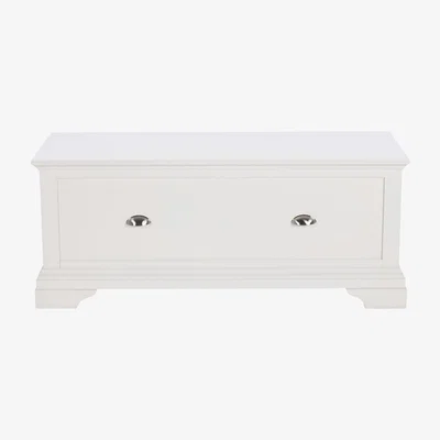 Barker and Stonehouse Carrington Blanket Box, White