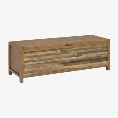 Barker and Stonehouse Charlie Reclaimed Wood Large Rectangular Blanket Box