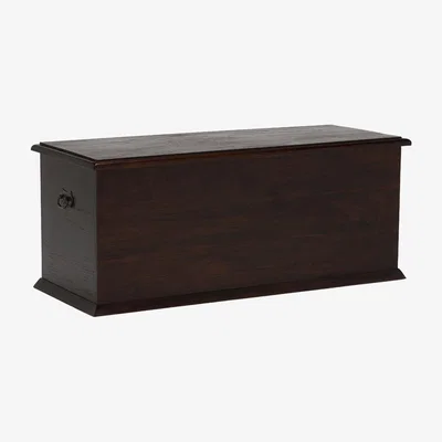 Barker and Stonehouse Sumatra Blanket Box, Dark Wood