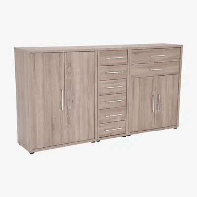 Barker and Stonehouse Pembridge Low Wall Storage, 776 Wood | Barker & Stonehouse