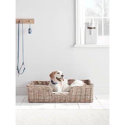 Cox and Cox NEW Wicker Pet Basket