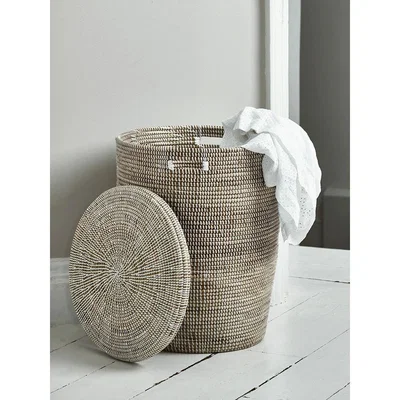 Cox and Cox Handwoven Laundry Basket - Large