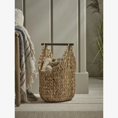 Cox and Cox Water Hyacinth Storage Basket