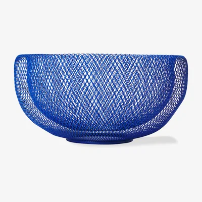 The Conran Shop Exclusive Large Marais Basket in Conran Blue