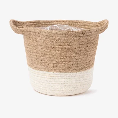 The Conran Shop Medium Jute Basket in White