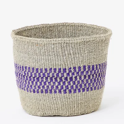 The Conran Shop Medium Unique Fine Weave Basket in Natural