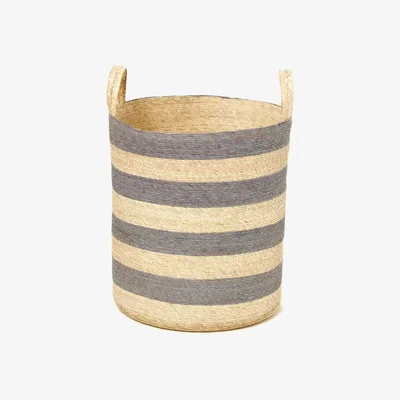 The Conran Shop Tambo Basket in Blue Stripe