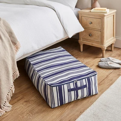 Dunelm Coastal Stripe Underbed Bag