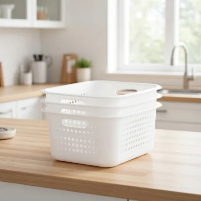 Dunelm Smartstore Set of 3 No Lid Storage Baskets