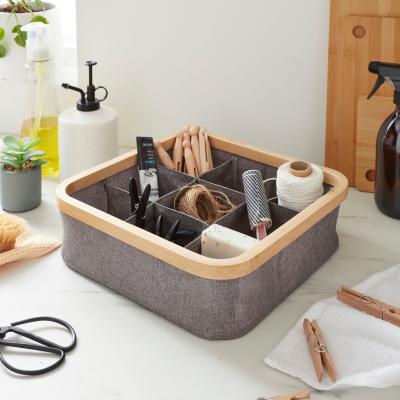 Dunelm Berkeley 9 Compartments Foldable Storage Basket