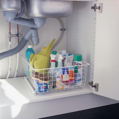 Dunelm Elfa Easy Glider Basket White