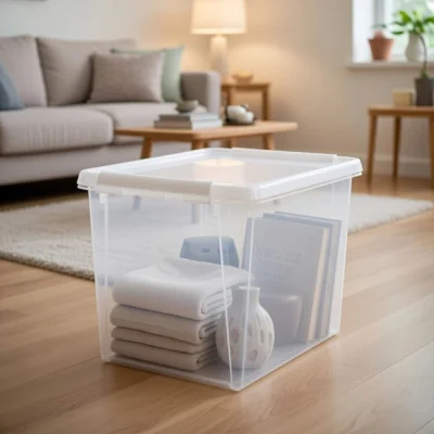 Dunelm Smartstore Home 25L Clip Locked Storage Box