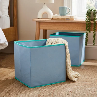 Dunelm Set of 2 Storage Boxes